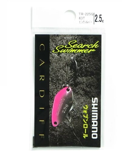 Shimano, Блесна Cardiff Search Swimmer TR-225Q, 2.5г, 63T