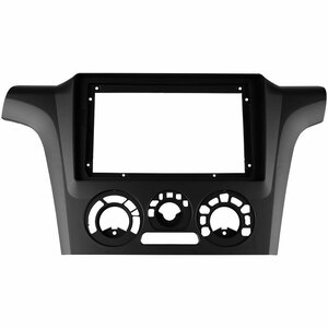 Установочный комплект магнитолы Android (рамка 9" + проводка) для Mitsubishi Outlander 2002-2008 (F1 B)