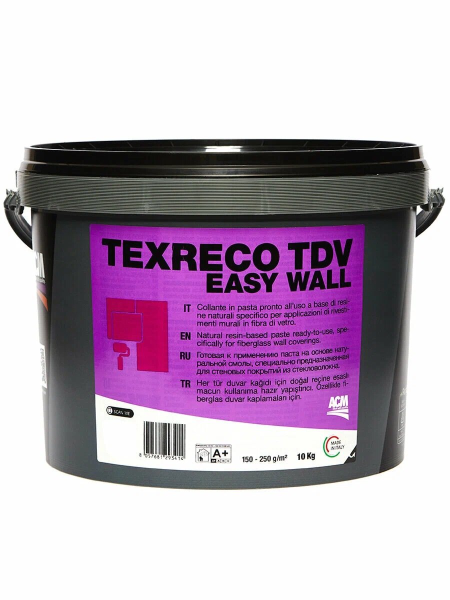 Готовый клей для обоев Texreco TDV EasyWall - 10 кг