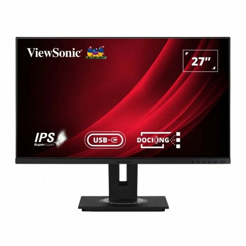 27 монитор viewsonic vg2756 2k 2560x1440 ips 60 гц black 27 Монитор ViewSonic VG2756-2K, 2560x1440, IPS, 60 Гц, Black