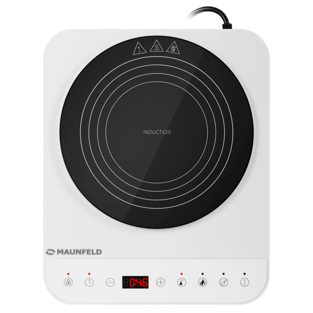 Индукционная плита MAUNFELD EFI271TWH, белый - фотография № 3