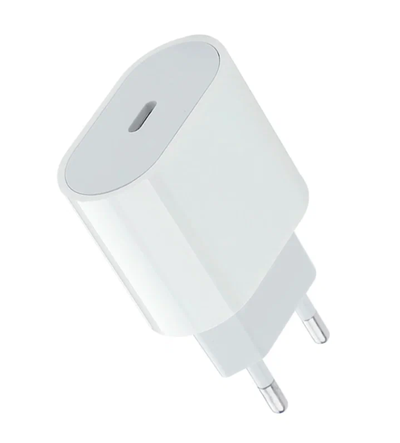 Зарядное устройство для iPhone 15, iPhone 15 Plus, iPhone 15 Pro, iPhone 15 Pro Max / Адаптер питания 35W + кабель USB Type-C - USB Type-C в комплекте