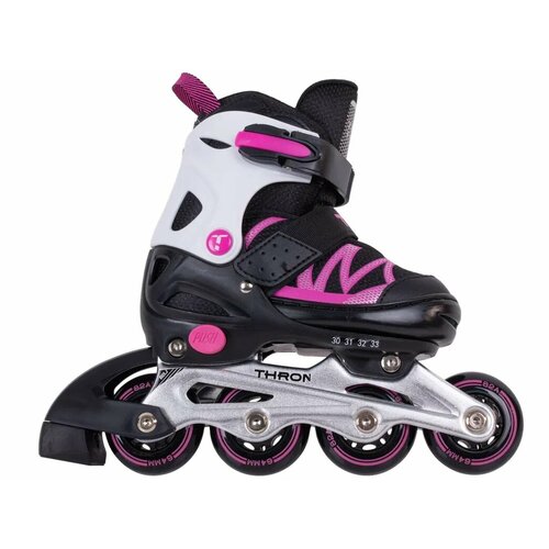 фото Роликовые коньки раздвижные tech team thorn pink р.38-41 (m) 2024 techteam
