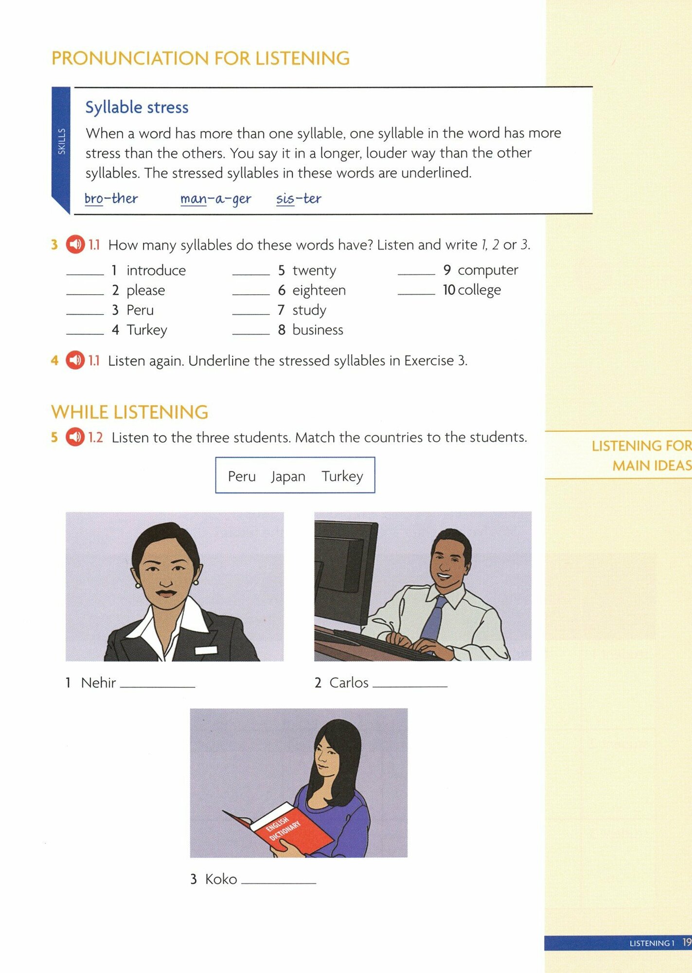 Unlock. Level 1. Listening, Speaking & Critical Thinking. Student's Book. A1 - фото №4