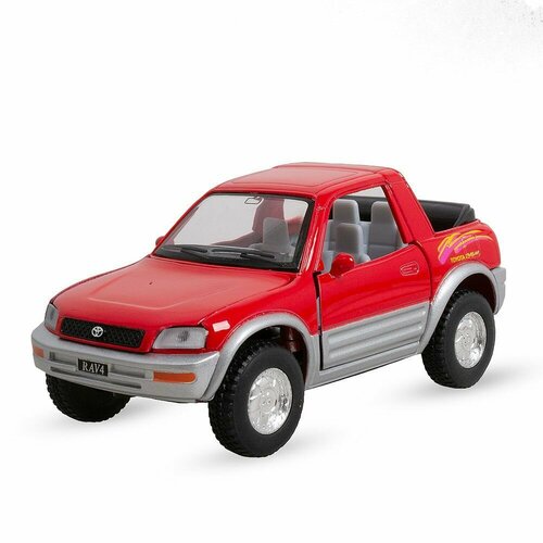 Машинка металлическая инерционная Toyota Rav4 Cabriolet KT5011D 1:32 KINSMART