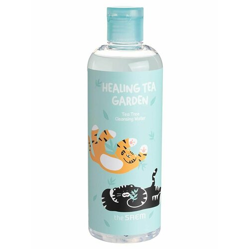 Средство для снятия макияжа, 400 мл, Healing Tea Garden Tea Tree Cleansing Water, THE SAEM