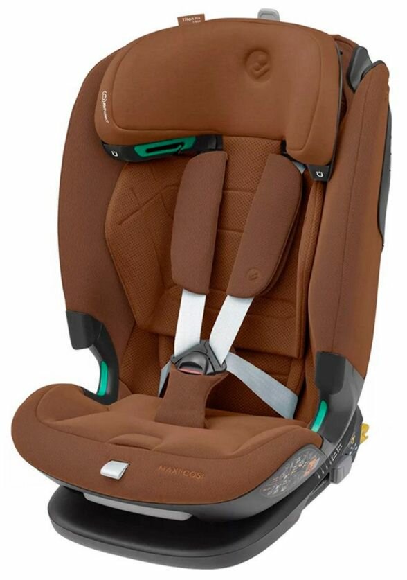 Автокресло группы 1/2/3 (9–36кг) Maxi-Cosi Titan Pro i-Size Authentic Cognac/коньячный