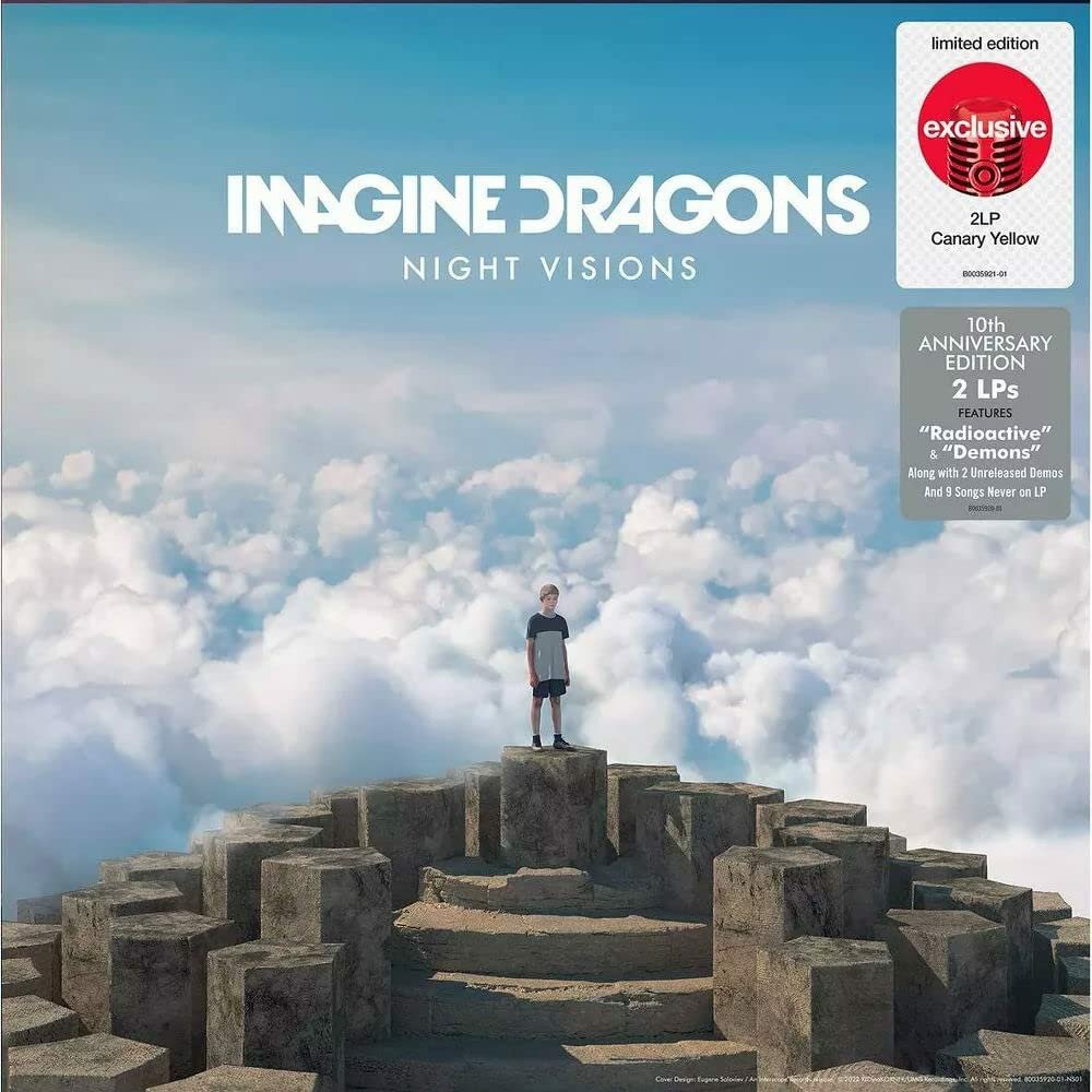 Виниловая пластинка Imagine Dragons / Night Visions (Limited Edition, Reissue, 10th Anniversary Edition, Canary Yellow Vinyl) (2LP)