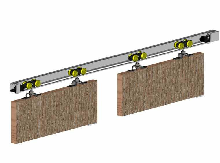 Меxанизм синxронного открывания Artens 20x4.5 см. цвет серый