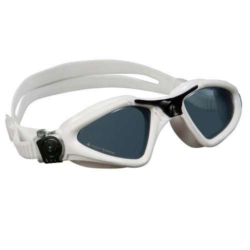 фото Aquasphere очки для плавания kayenne темные линзы, white/black aqua sphere