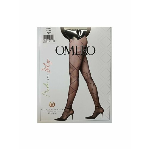 Колготки Omero, размер 4/L, черный