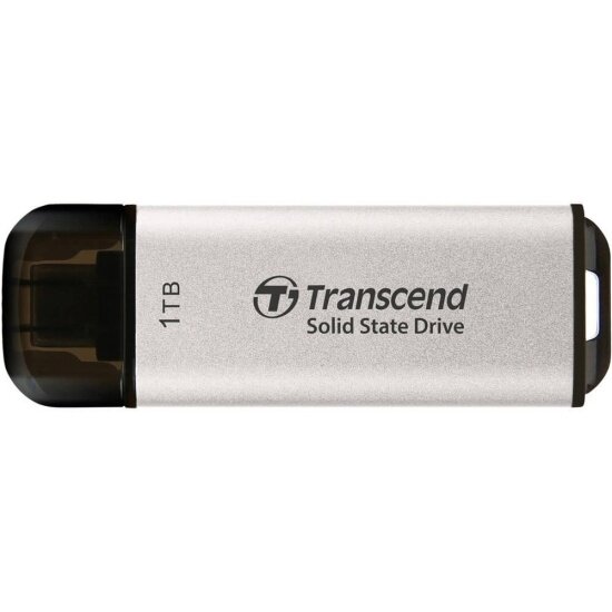Внешний накопитель SSD Transcend TS1TESD300S 1TB USB-C 3.2 Gen 2 Серебряный (TS1TESD300S)