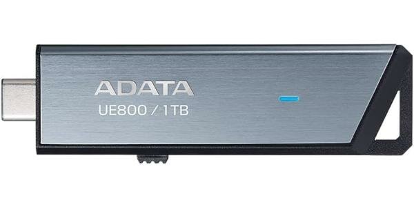 Флешка 1024 Gb ADATA Elite UE800 USB Type-C серый AELI-UE800-1T-CSG