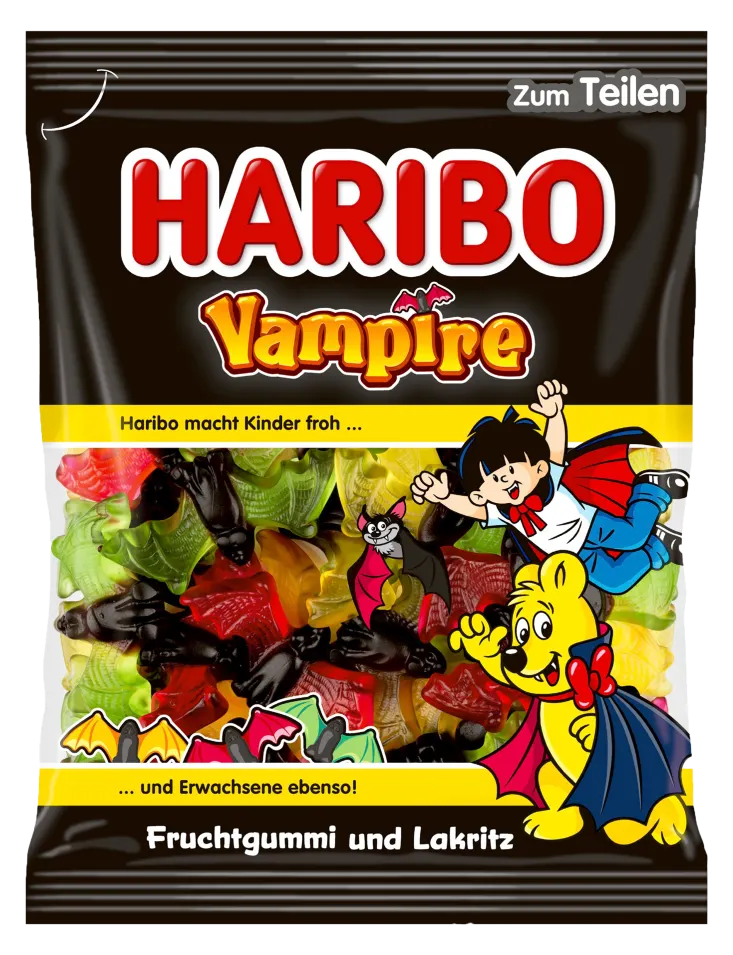 Жевательный мармелад Haribo Vampire, 175 гр