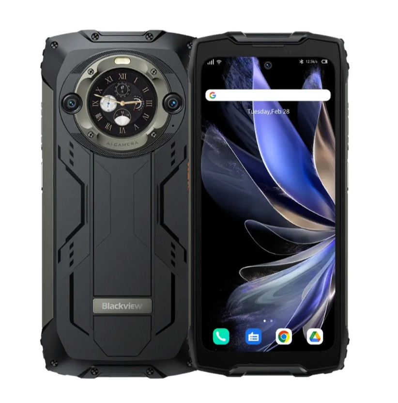 Смартфон Blackview BV9300 PRO 12/256 ГБ, 2 nano SIM, 15080 mAh, Чёрный