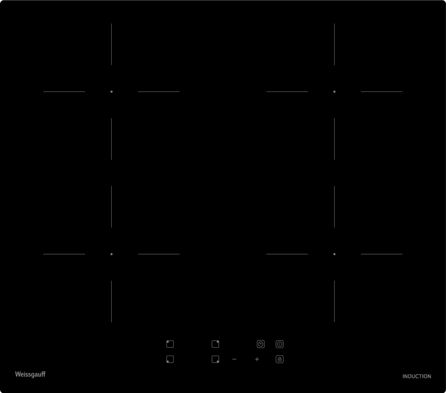 фото Индукционная варочная панель Weissgauff HI 640 BSCM Premium Cross
