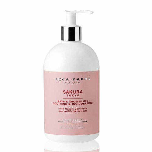 Гель для душа SAKURA TOKYO 500 МЛ ACCA KAPPA SAKURA TOKYO Shower Gel 500 мл