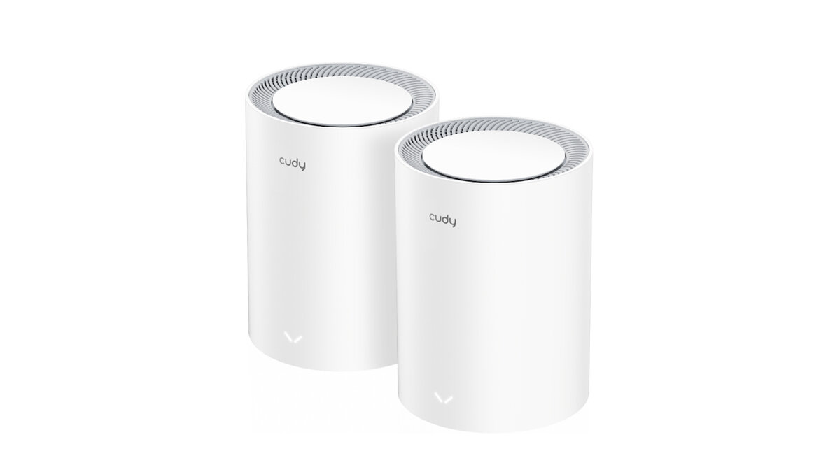 Wi-Fi Mesh система / роутер CUDY M3000(2-Pack) White