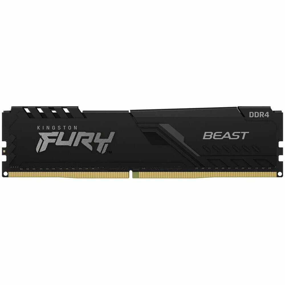 Модуль памяти DIMM 32Gb DDR4 PC28800 3600MHz Kingston Fury Beast Black (KF436C18BB/32)