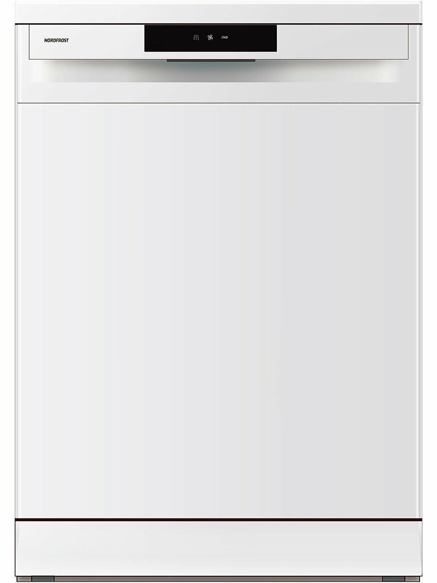 Посудомоечная машина NORDFROST FS6 1453 W, отдельностоящая,5 программ, 3 корзины, цвет белый