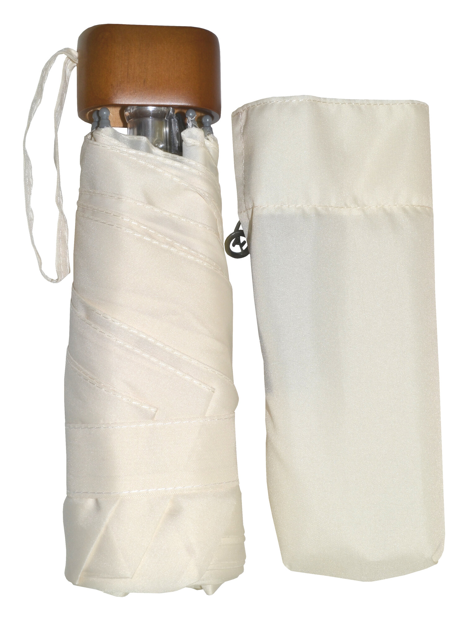 Мини-зонт Ame Yoke, бежевый — фото 1