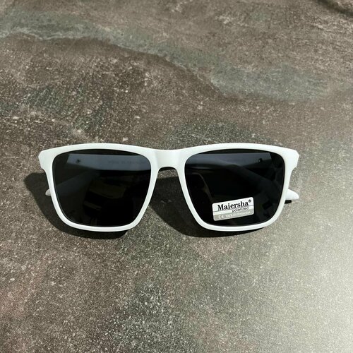 Солнцезащитные очки Maiersha Maiersha Polarized 5, черный, белый