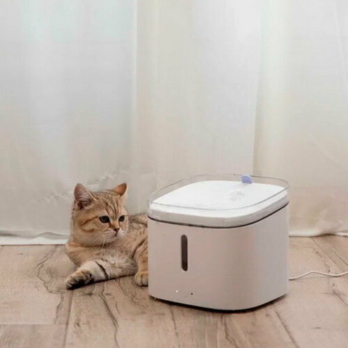 Поилка-фонтан Xiaomi Pet Water Dispenser MG-WF001EU, для кошек и собак, 2 л, белая
