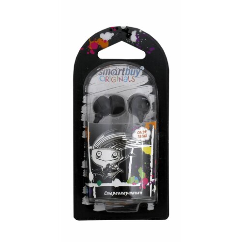 Наушники SmartBuy COLOR TREND Черные 46900₽