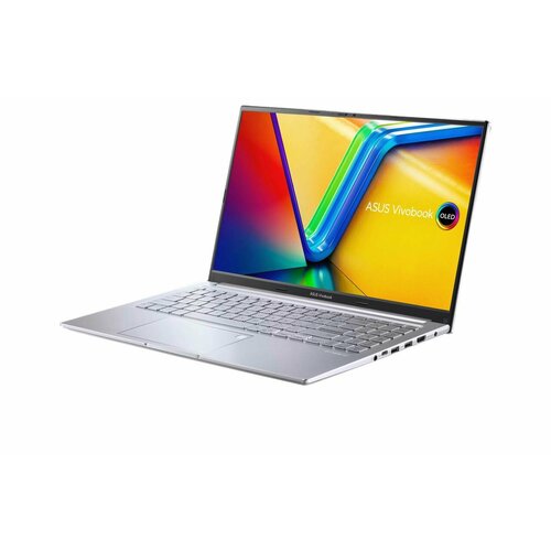 15.6 Ноутбук ASUS VivoBook 15 OLED, Intel Core i5-13500H (4.7 ГГц), RAM 16 ГБ, SSD 1024 ГБ, Intel Iris Xe Graphics, No OS, серебристый, Rus KB