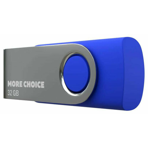 USB-флеш накопитель (MORE CHOICE (4610196407611) MF32-4 USB 32GB 2.0 Blue)