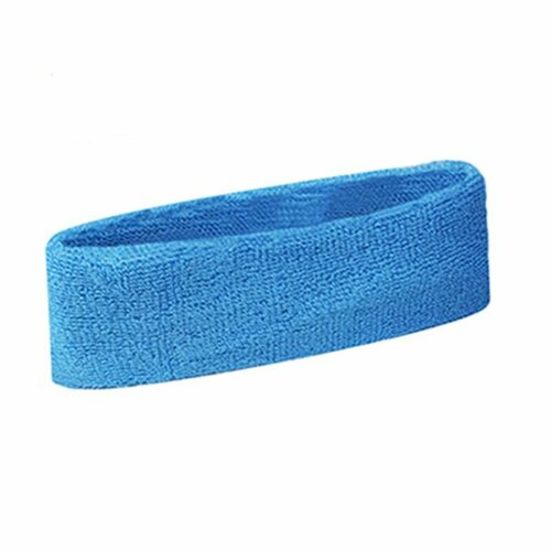 Повязка , размер 54, голубой зимняя теплая повязка на голову для спортивный напульсник флисовая повязка на голову для спортзала йоги фитнеса велоспорта тенниса бег