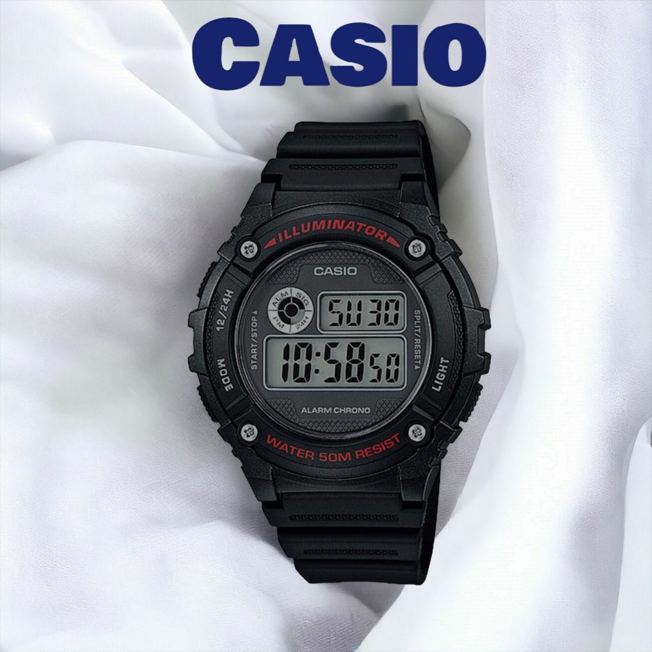 Наручные часы CASIO W-216H-1A
