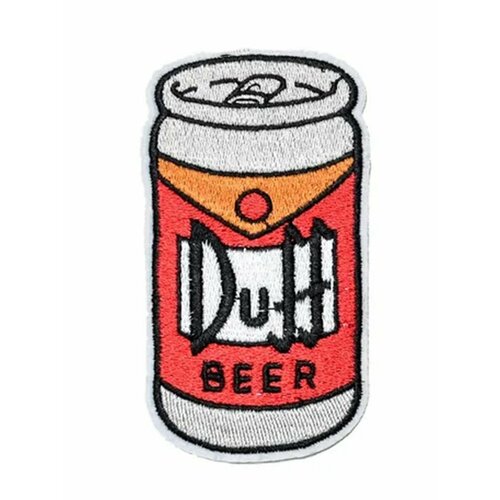 Нашивка термо Пиво Duff из мультфильма Симпсоны