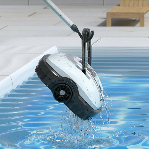 Беспроводной робот-пылесос для бассейна Neptun Z-30 аккумуляторный робот пылесос для бассейна с фильтром аксессуар для чистки и ухода за бассейном беспроводной робот пылесос до 80 кв м