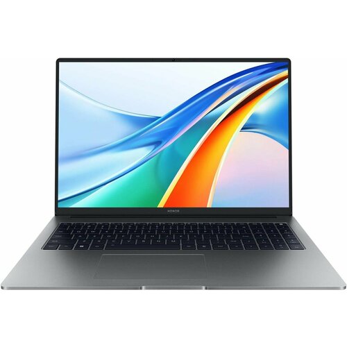 Ноутбук Honor MagicBook X16 Pro BRN-G58 5301AHQV, 16", 2024, IPS, Intel Core i5 13420H 2.1ГГц, 8-ядерный, 8ГБ LPDDR4x, 512ГБ SSD, Intel UHD Graphics, Windows 11 Home, серый