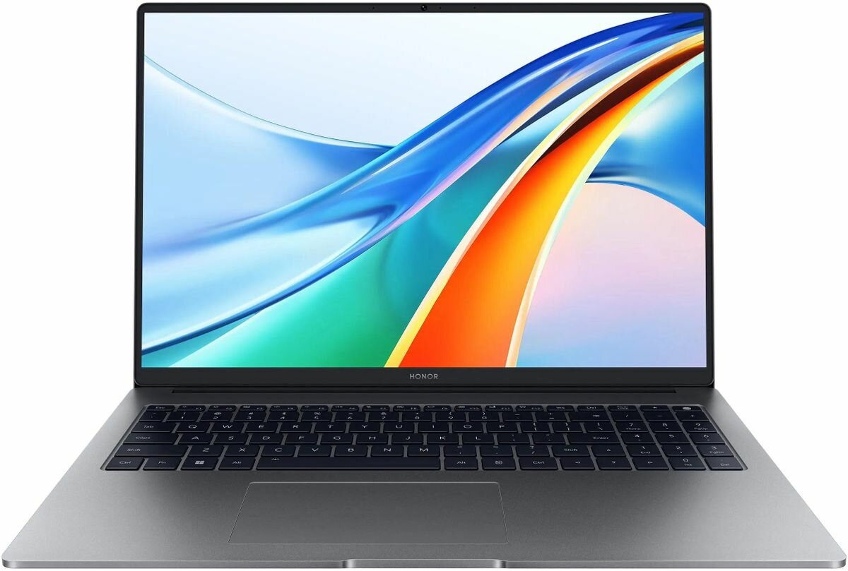 Ноутбук Honor MagicBook X16 Pro BRN-G56 5301AHQR, 16", 2024, IPS, Intel Core i5 13420H 2.1ГГц, 8-ядерный, 16ГБ LPDDR4x, 512ГБ SSD, Intel UHD Graphics, Windows 11 Home, серый