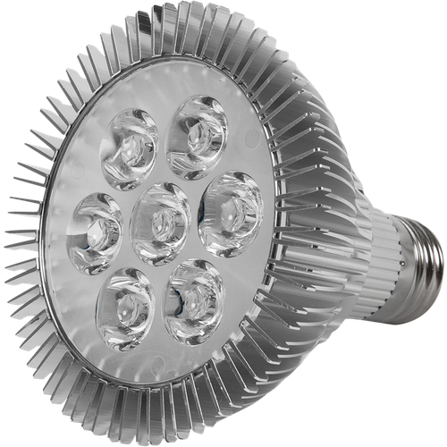 Фитолампа светодиодная для цветов и зелени Village People E27 7 Вт спот красно-белый спектр розовый свет 2040₽