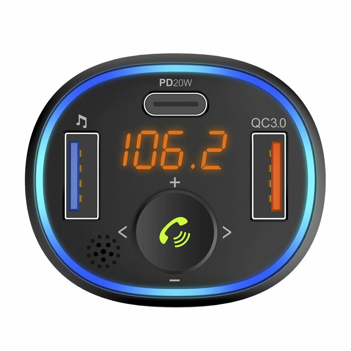 Автомобильный FM- модулятор с Bluetooth Mivo - фото №6