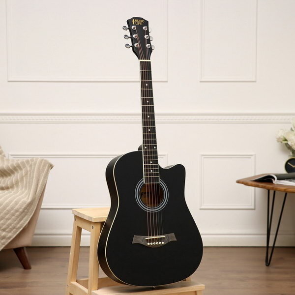 Акустическая гитара YD-D38Q, черная