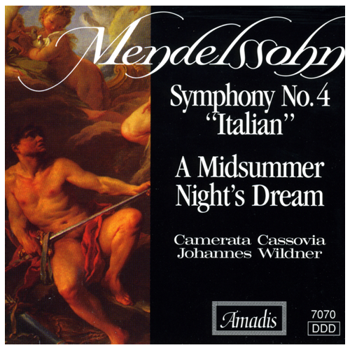 Mendelssohn-Symphony No. 4 Italian/A Midsummer Night'S Dreams- < Amadis CD Чехия (Компакт-диск 1шт)