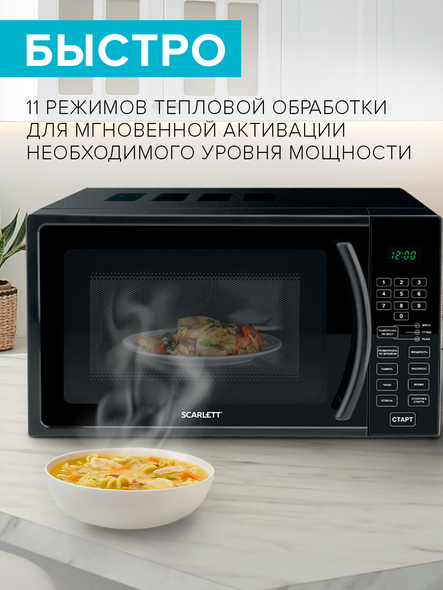 Микроволновая печь Scarlett SC-MW9020S08D