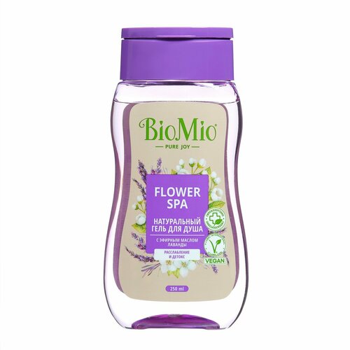 Гель для душа BioMio BIO SHOWER GEL Лаванда, 250 мл комплект 5 штук гель для душа biomio bio shower gel лаванда 250 мл