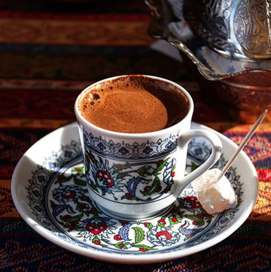 Кофе молотый турецкий Kurukahveci Mehmet Efendi 12 пакетиков по 6 грамм