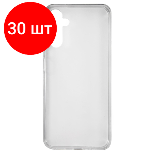 Комплект 30 штук, Чехол Red Line УТ000034812 силикон iBox Crystal для Samsung Galaxy A14 чехол для samsung galaxy s22 ultra sm s908 red line ibox crystal прозрачный