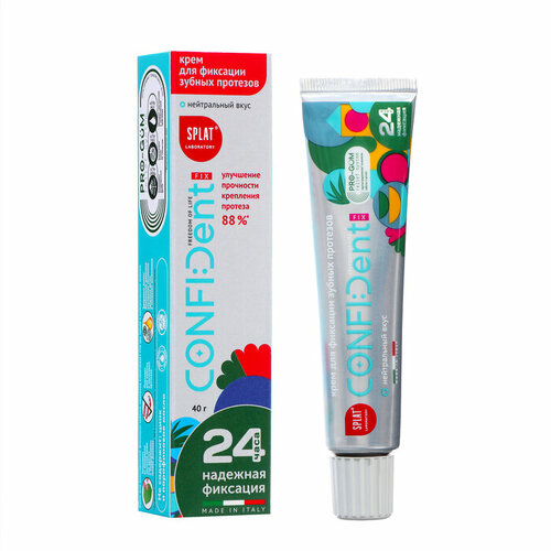 Крем для фиксации протезов Splat CONFIDent FIX 