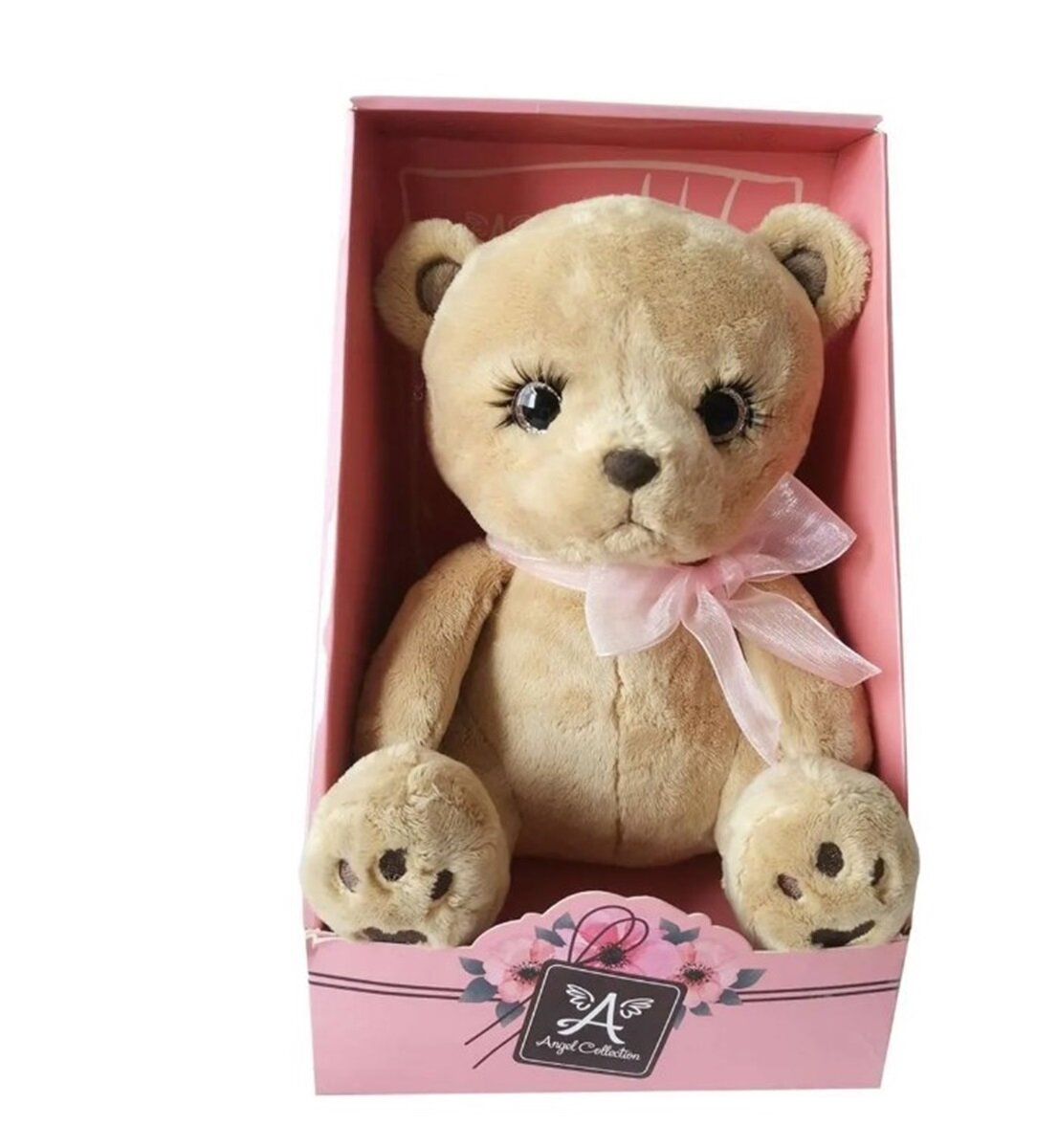 Мягкая игрушка Angel Collection Мишка Глазастик, 20 см, в коробке 682181