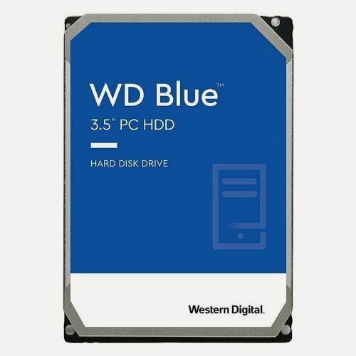 Изображение товара Жесткий диск WD Blue WD20EARZ, 2ТБ, HDD, SATA III, 3.5"