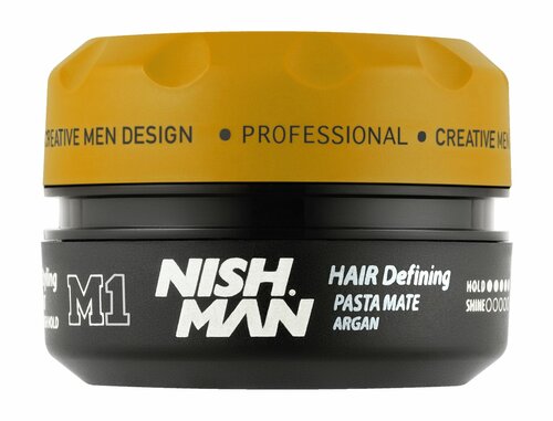 NISHMAN Паста для волос матовая Hair Defining Matte Paste Argan M1, 100 мл