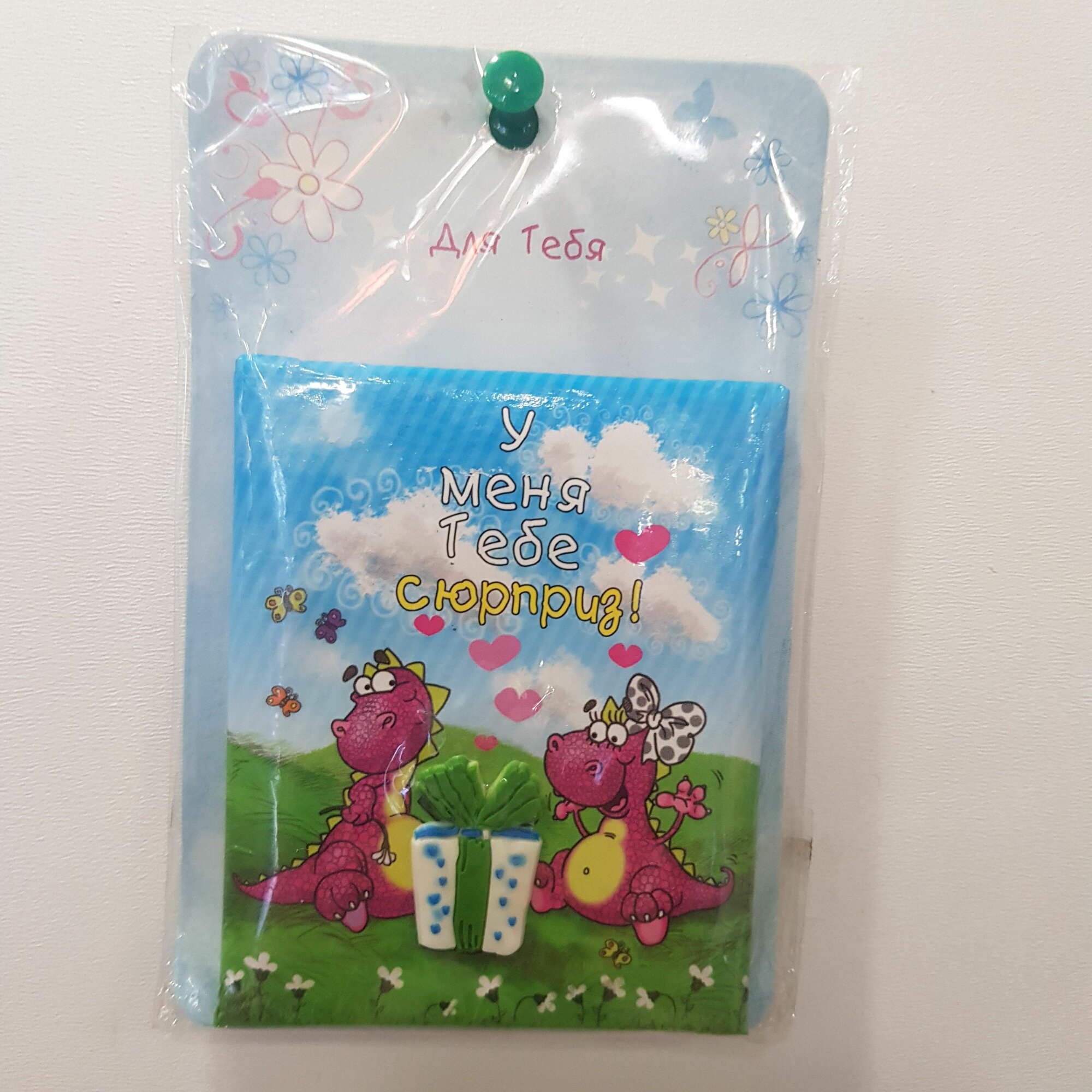 Магнит "Дракон-У Меня тебе Сюрприз" набор 2шт, 6,5х8см, 1455