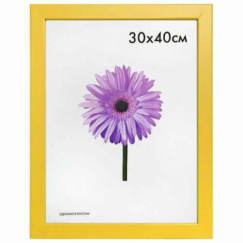 Фоторамка fiona 300х400мм желтая дерево 1757₽